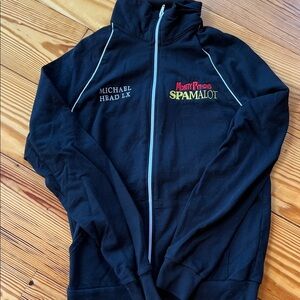 American Apparel Black Zip-Up Jacket